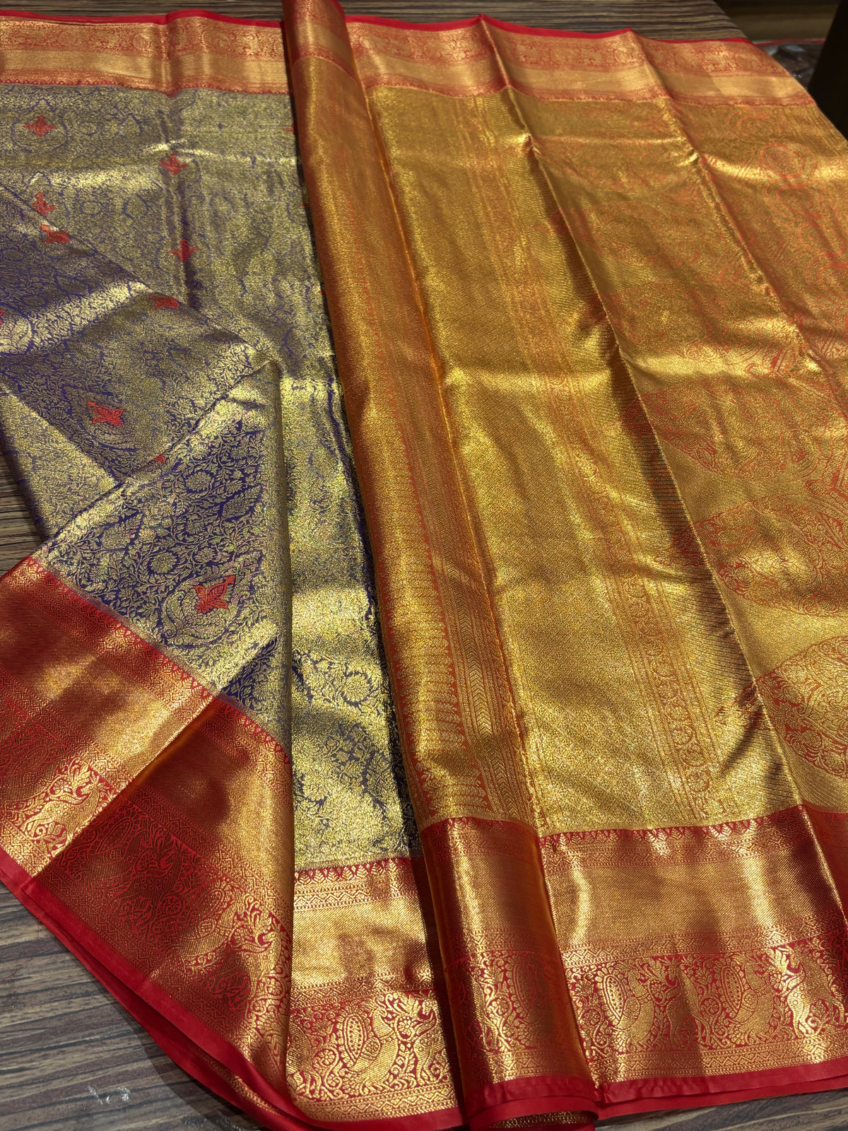 Semi Kanchipuram Tissue