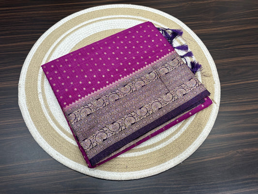 Dupion silk sarees