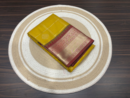 Semi Kanchipuram silk