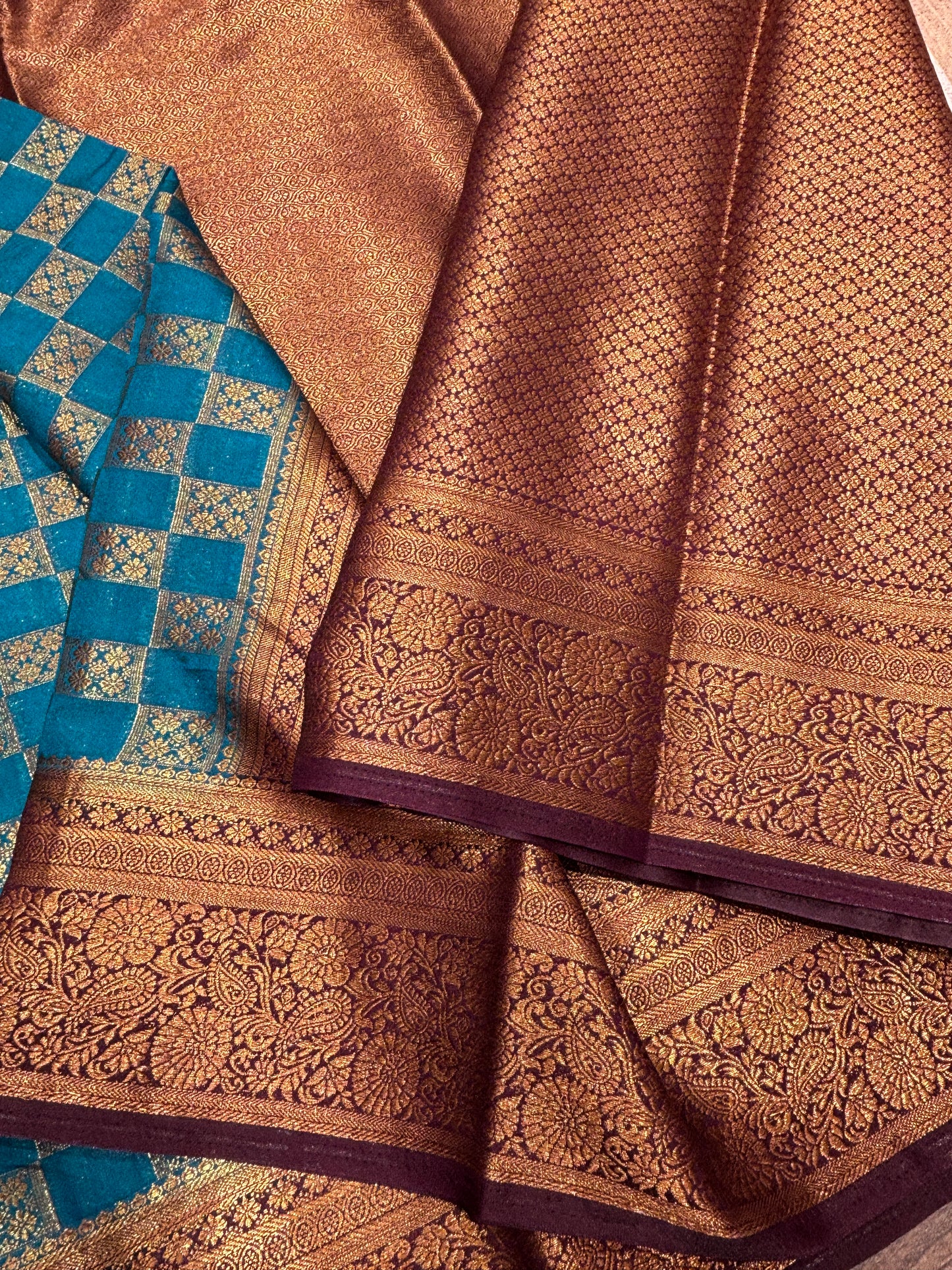 Raw silk saree