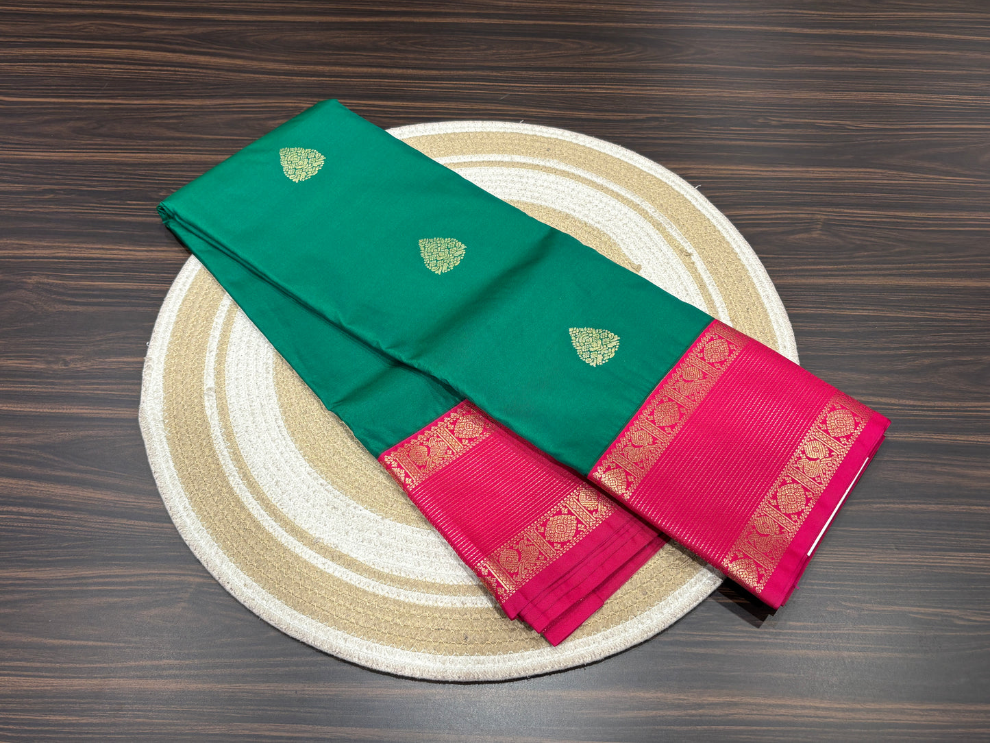 Semi Kanchipuram silk