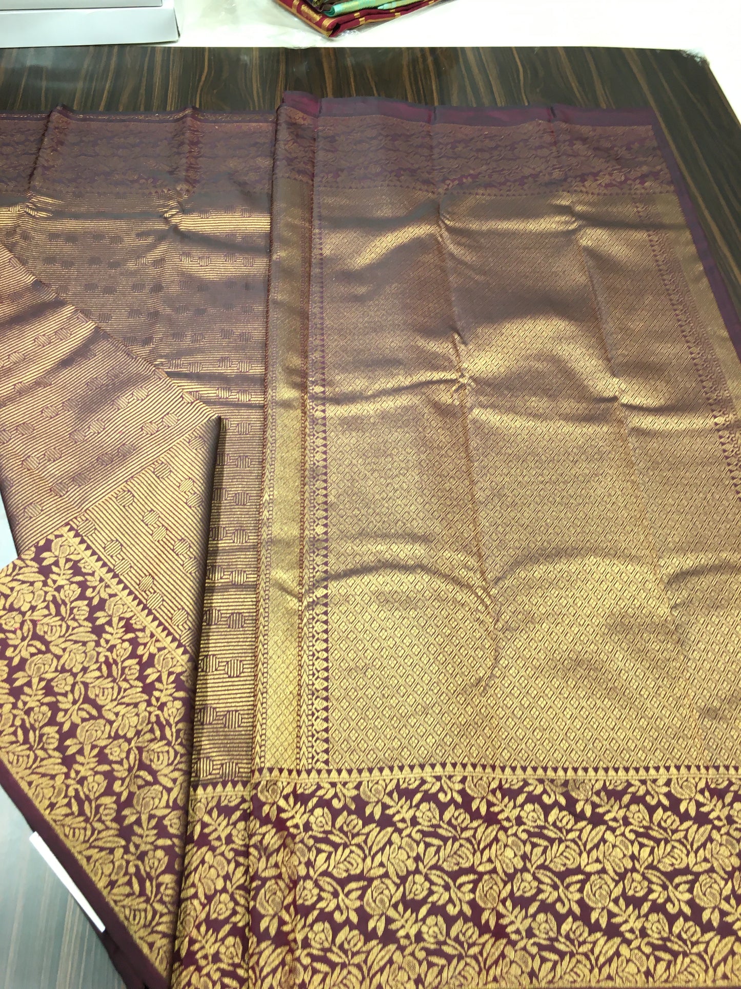 Semi Kanchipuram silk