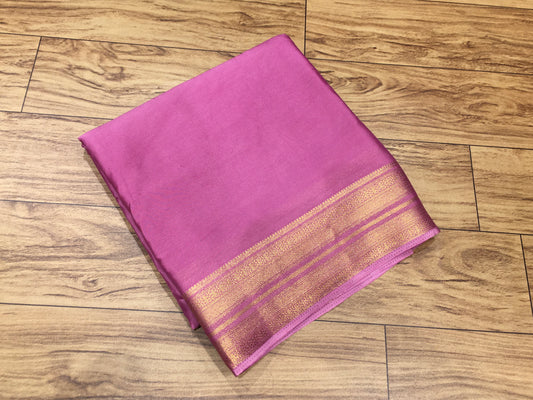 Semi Mysore Crape Silk