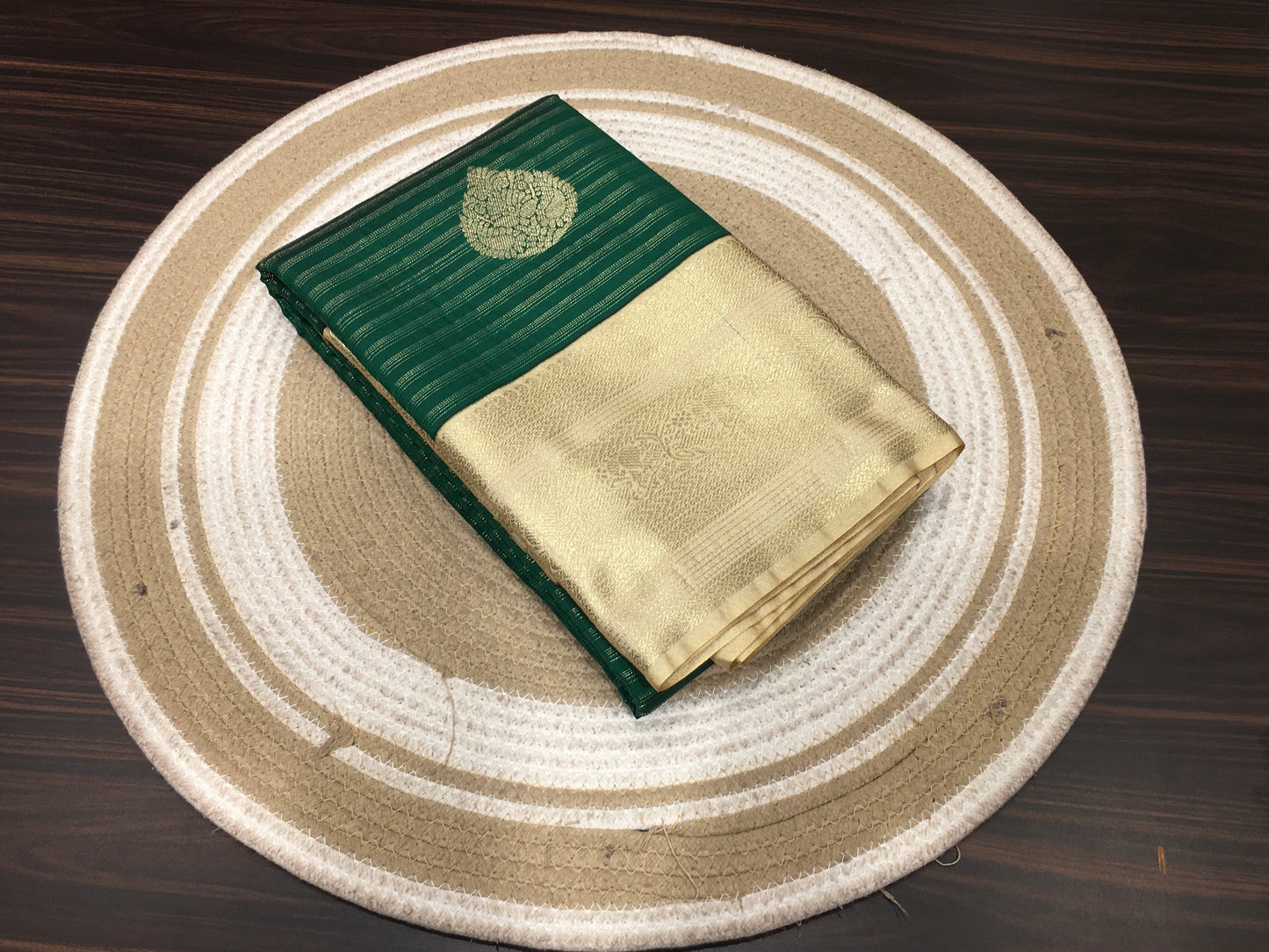 Semi Kanchipuram silk