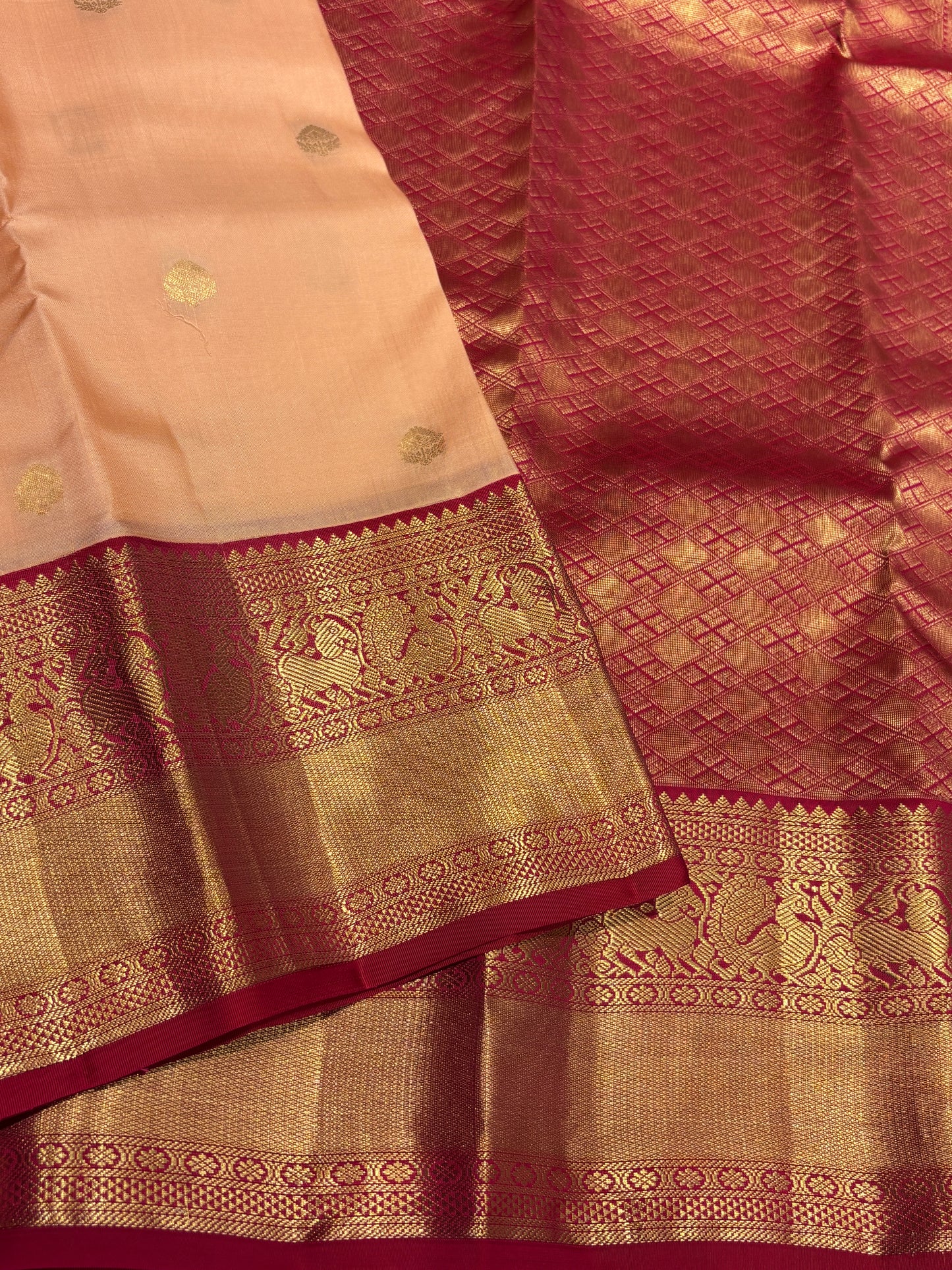 Pure Kanchipuram silk