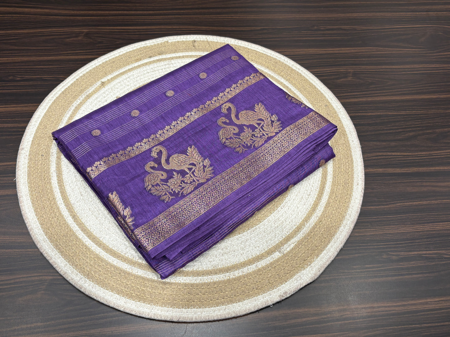Mulberry silk saree
