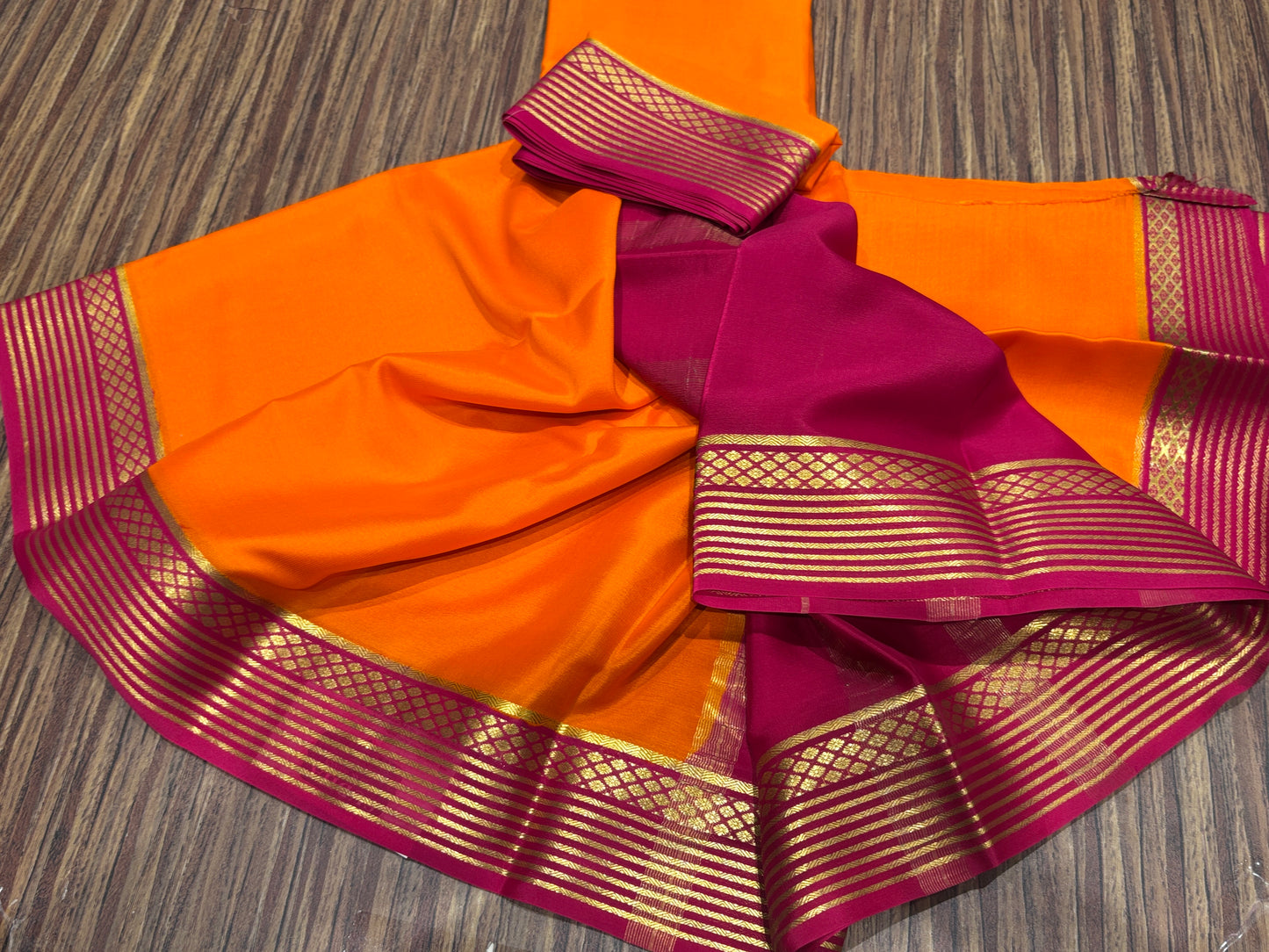 Pure Mysore silk