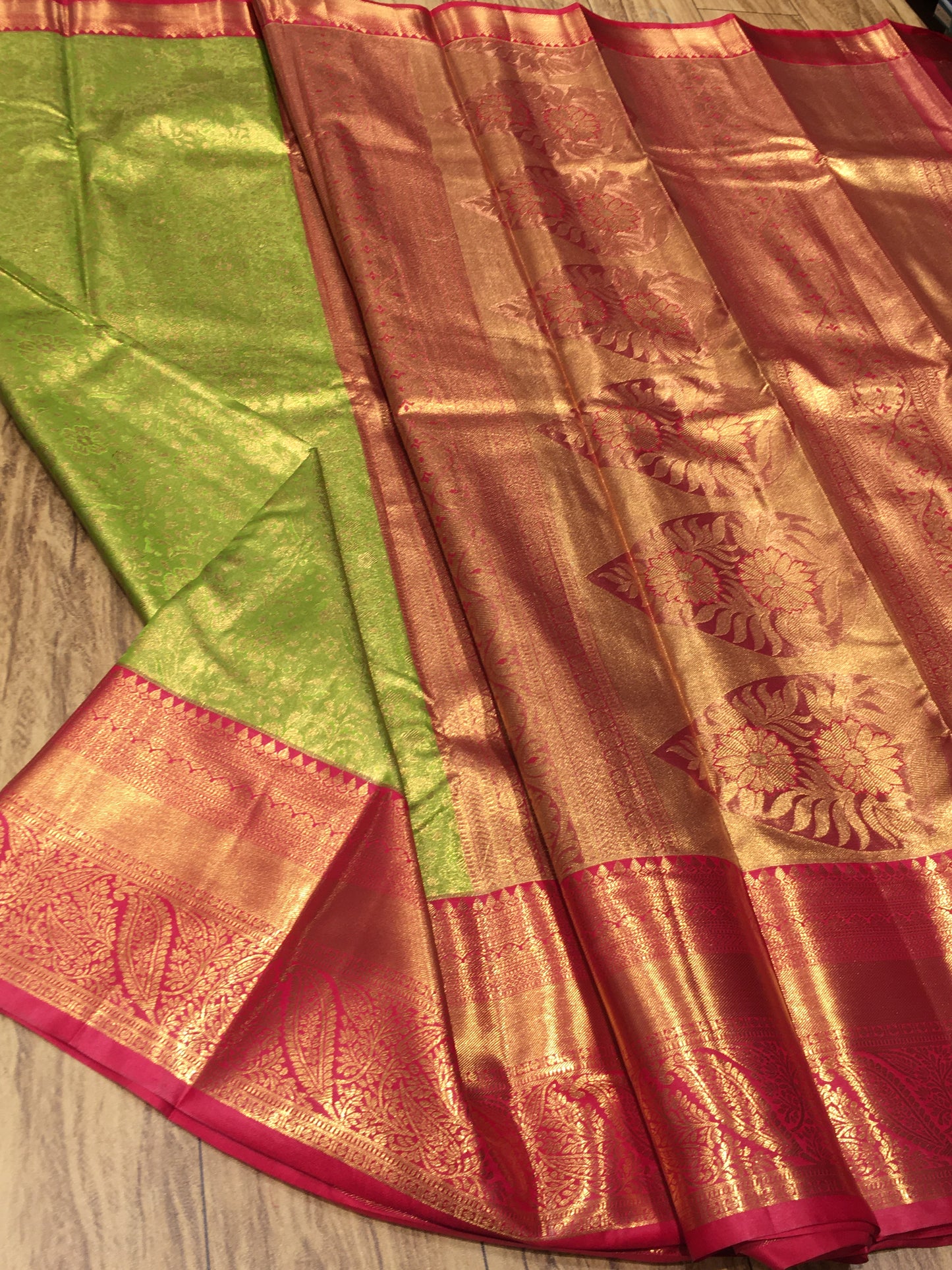 Semi Kanchipuram tissue