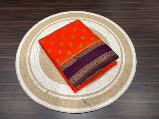 Chiffon georgette saree