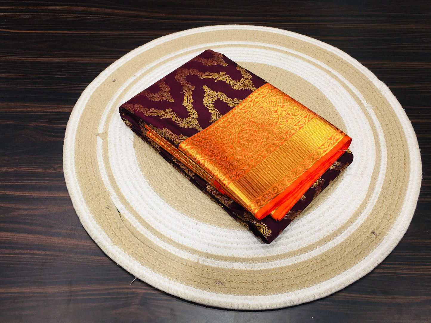 Semi Kanchipuram silk