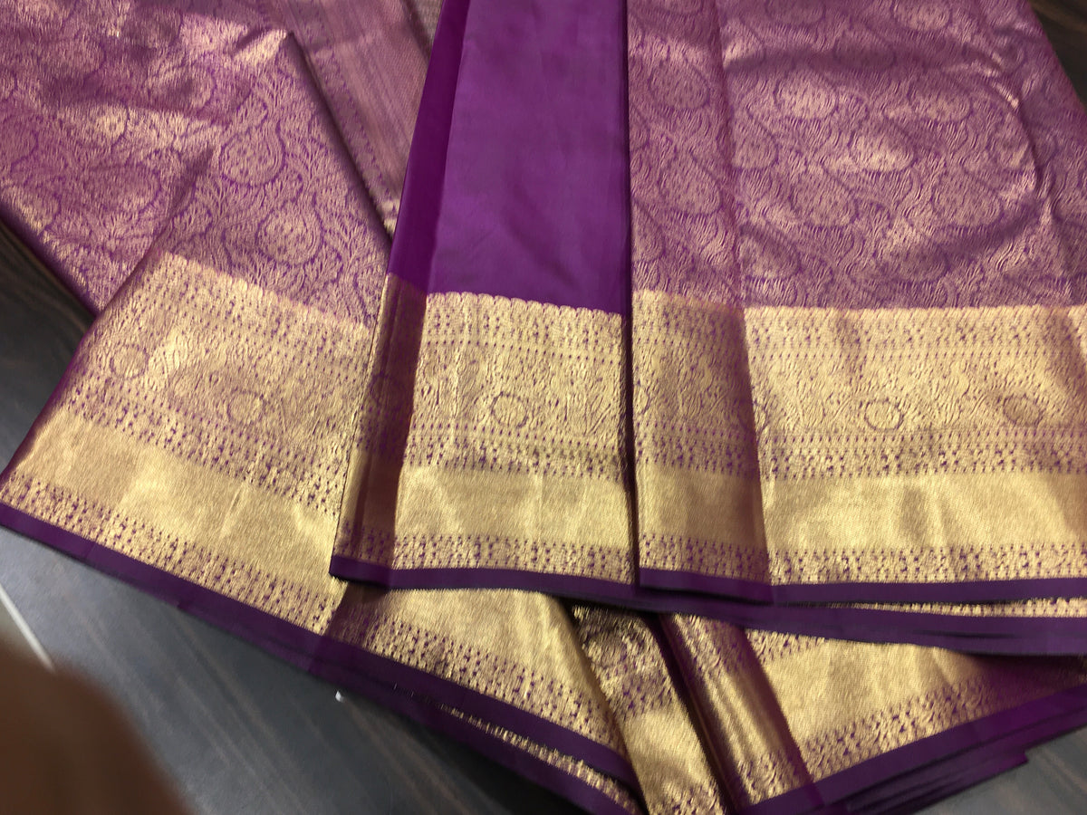 Semi Kanchipuram silk