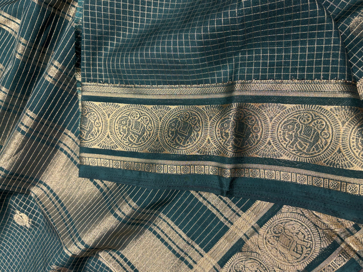 Semi Mysore Crape Silk