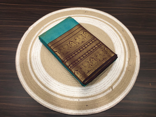 Semi Kanchipuram silk