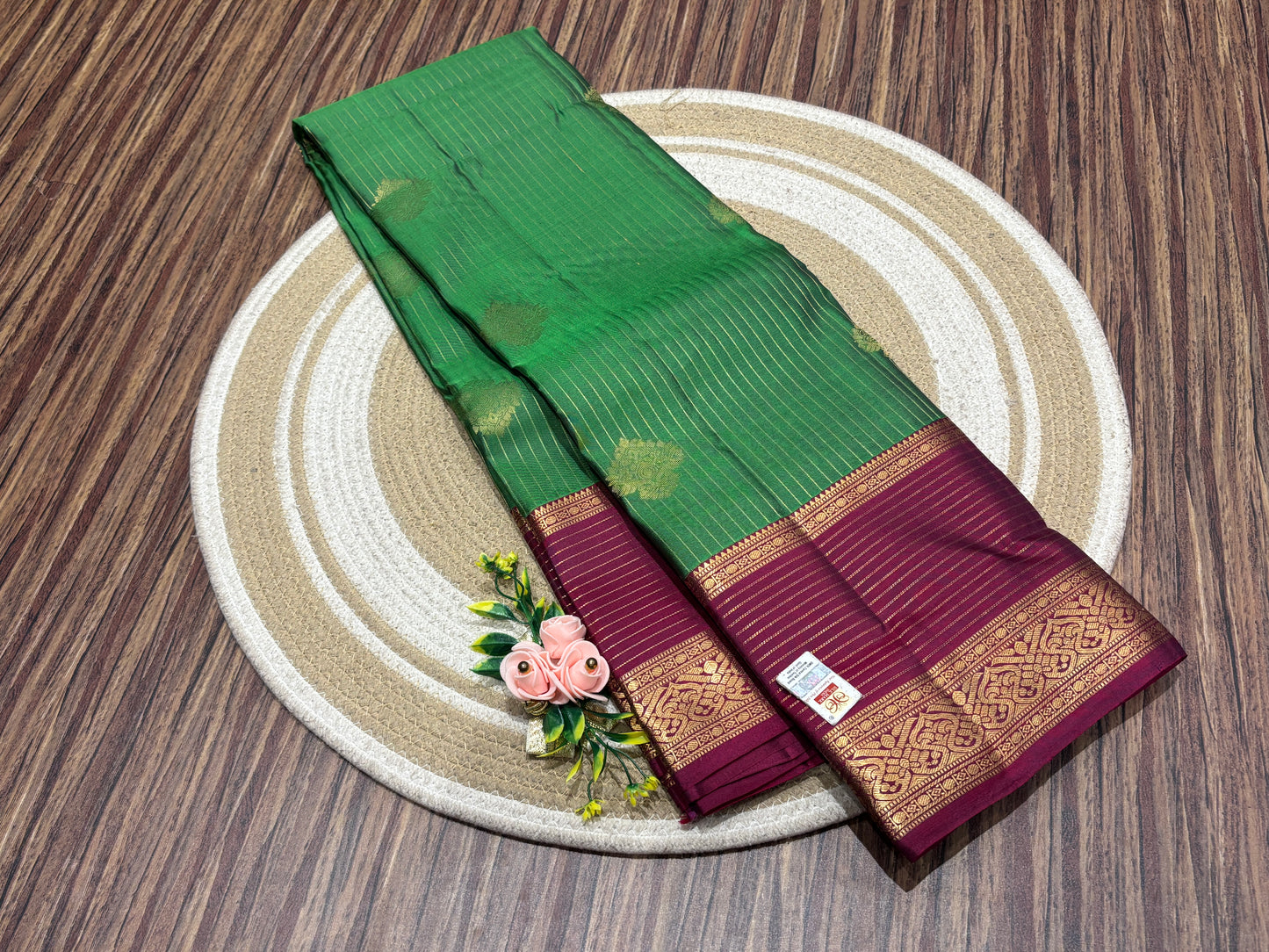 Pure Kanchipuram silk