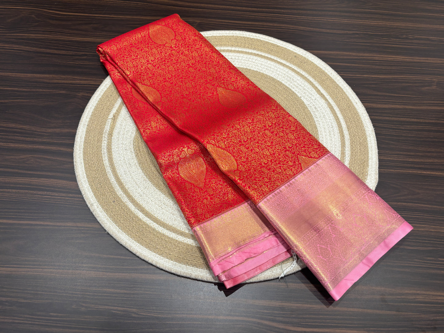 Semi Kanchipuram silk