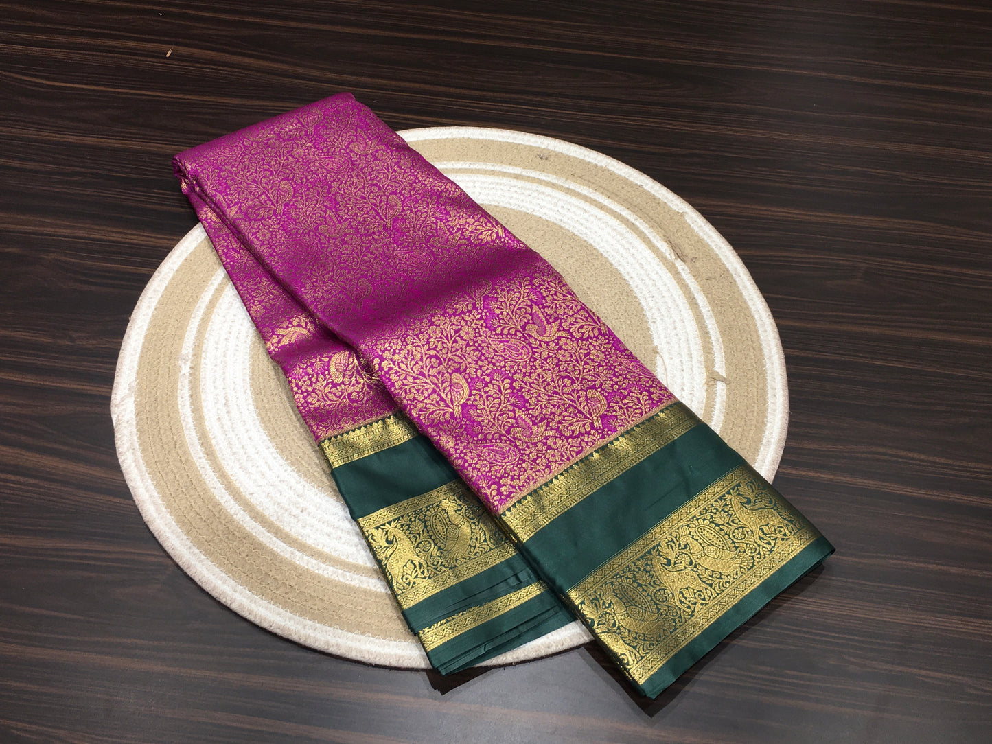 Semi Kanchipuram silk