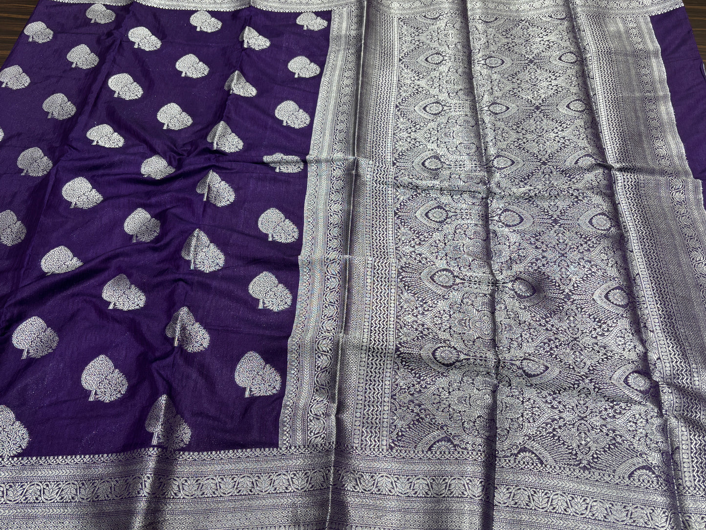 Raw silk