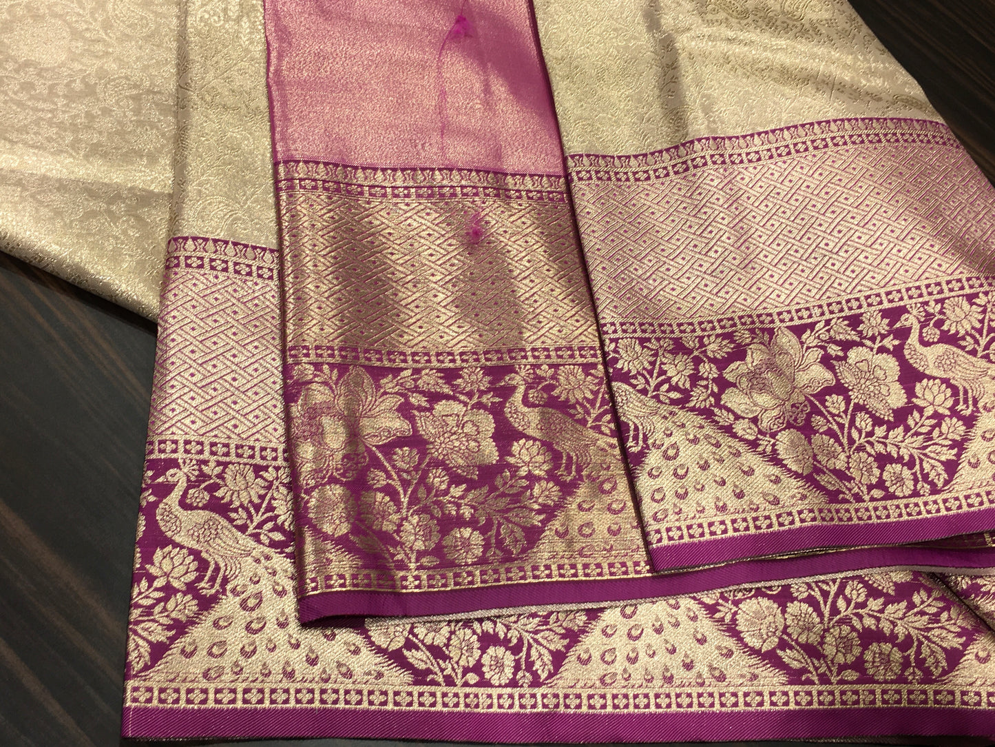 Semi Kanchipuram tissue