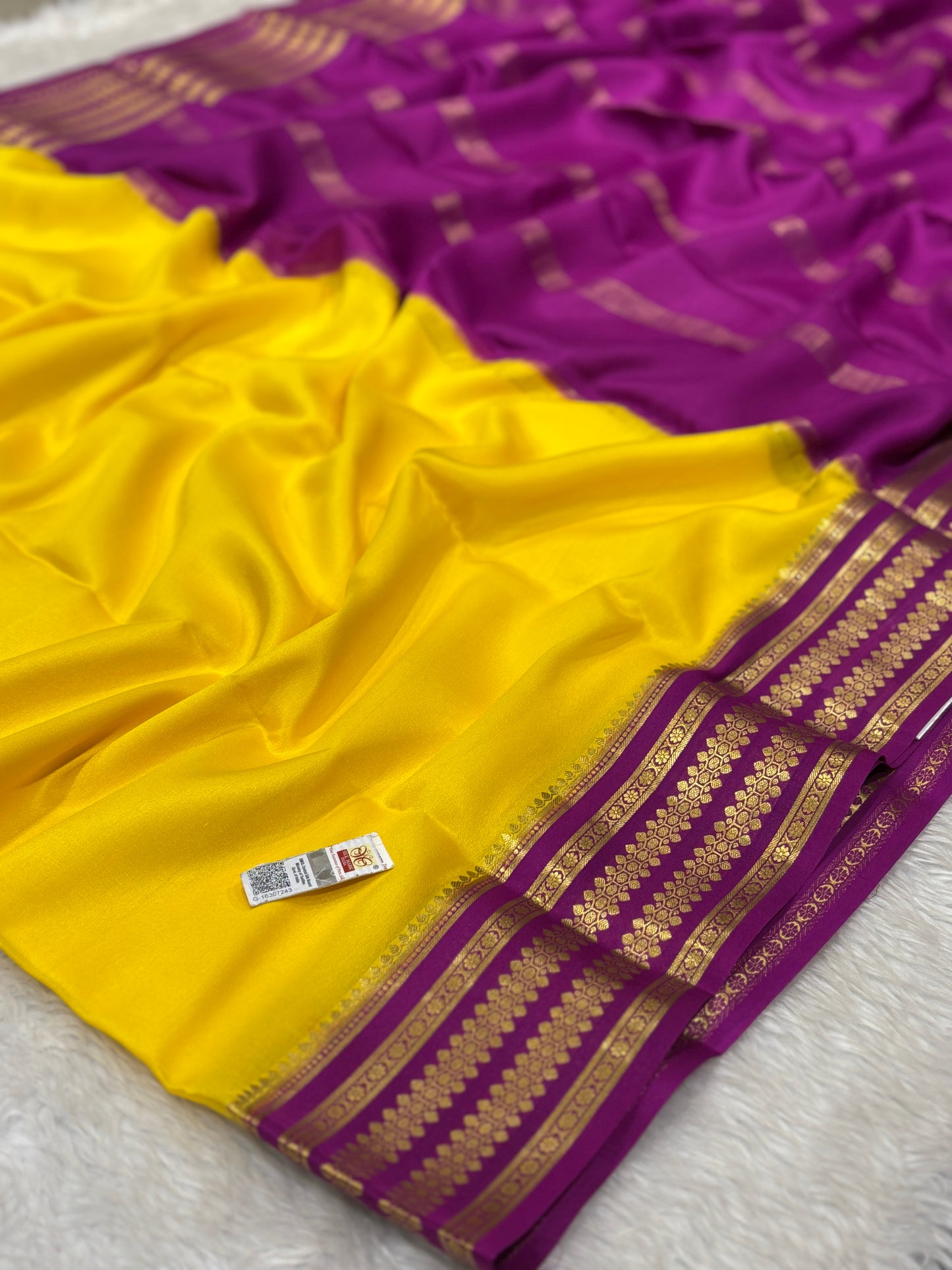 Pure Mysore silk