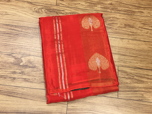 Satin Crape Saree