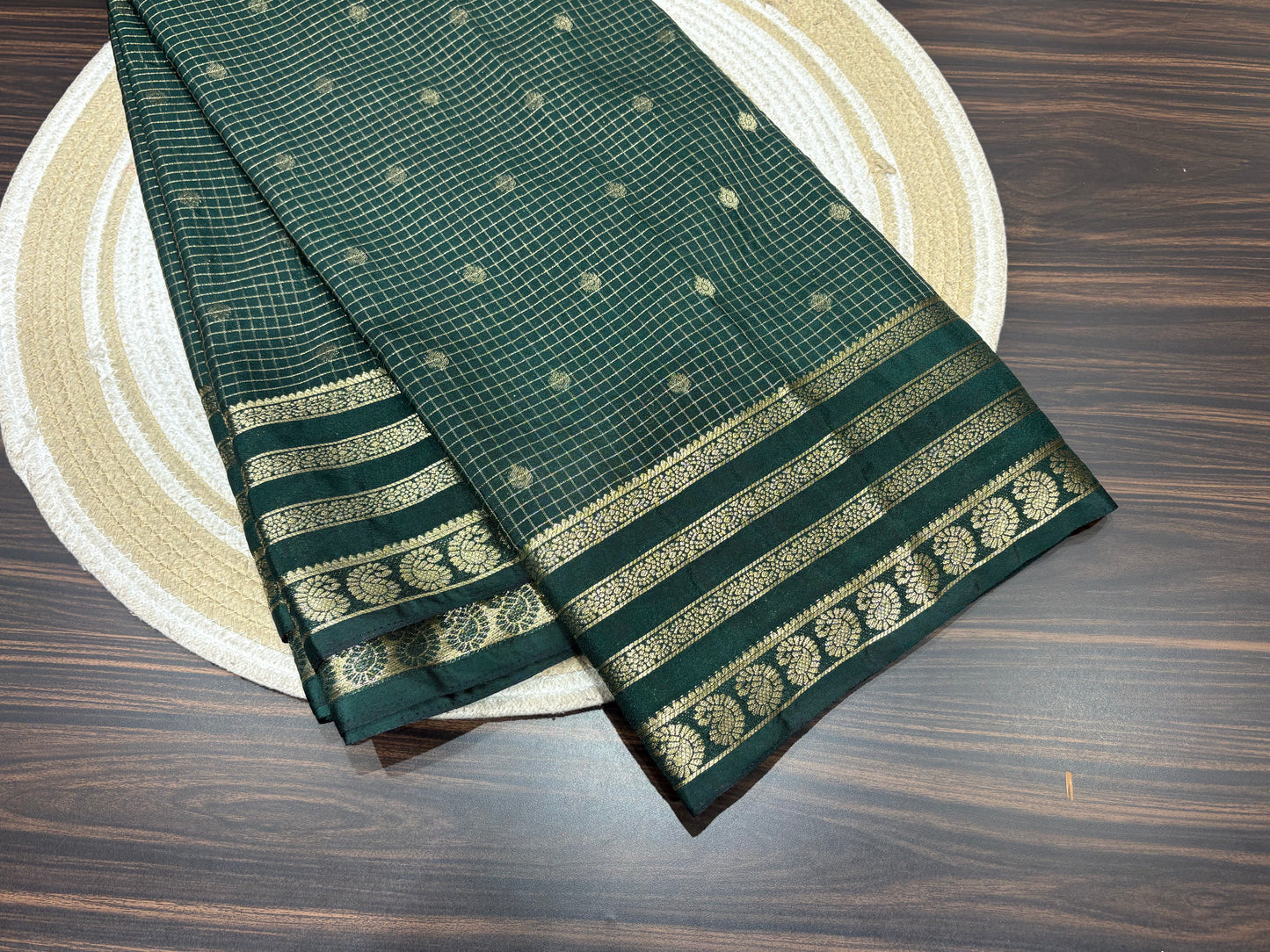 Semi Mysore crape