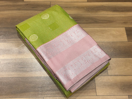 Semi Kanchipuram silk