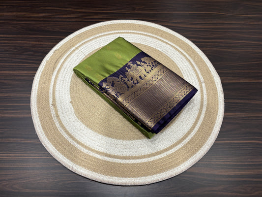 Semi Kanchipuram silk