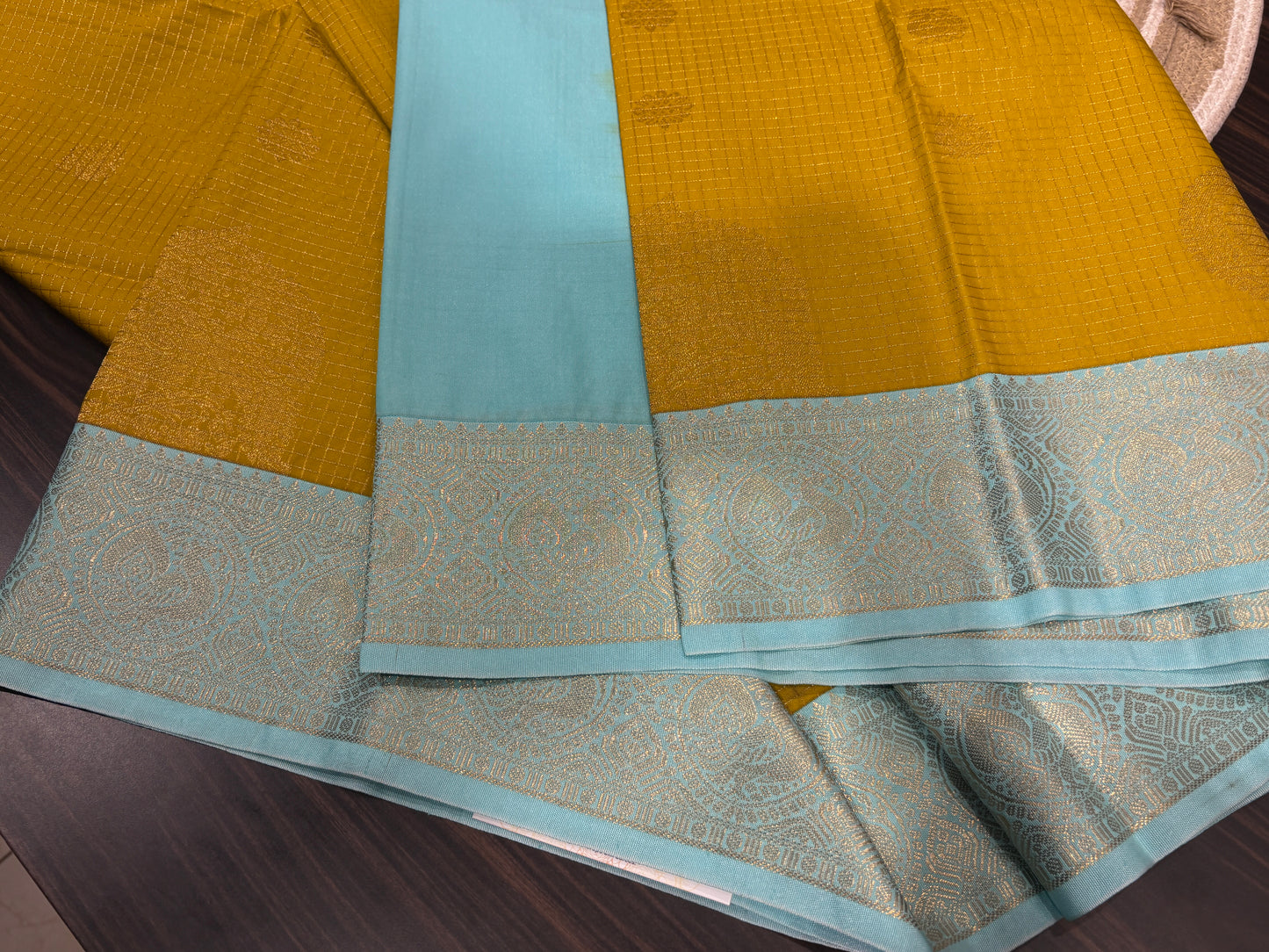 Semi Kanchipuram silk