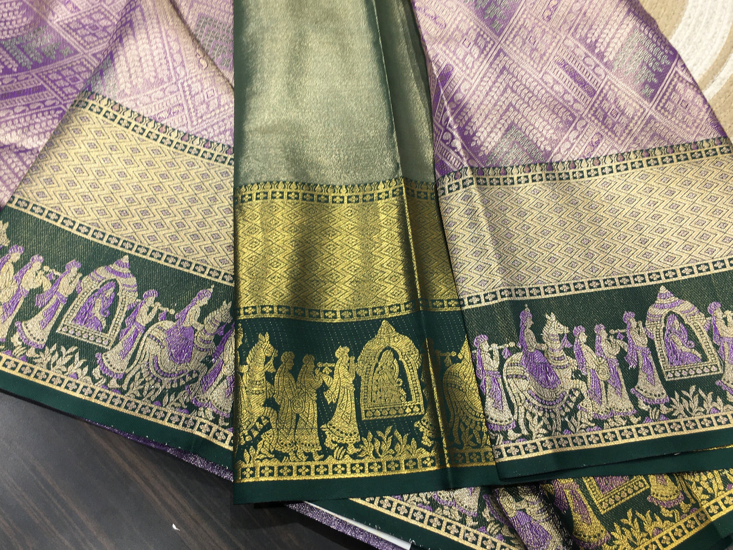Semi Kanchipuram tissue