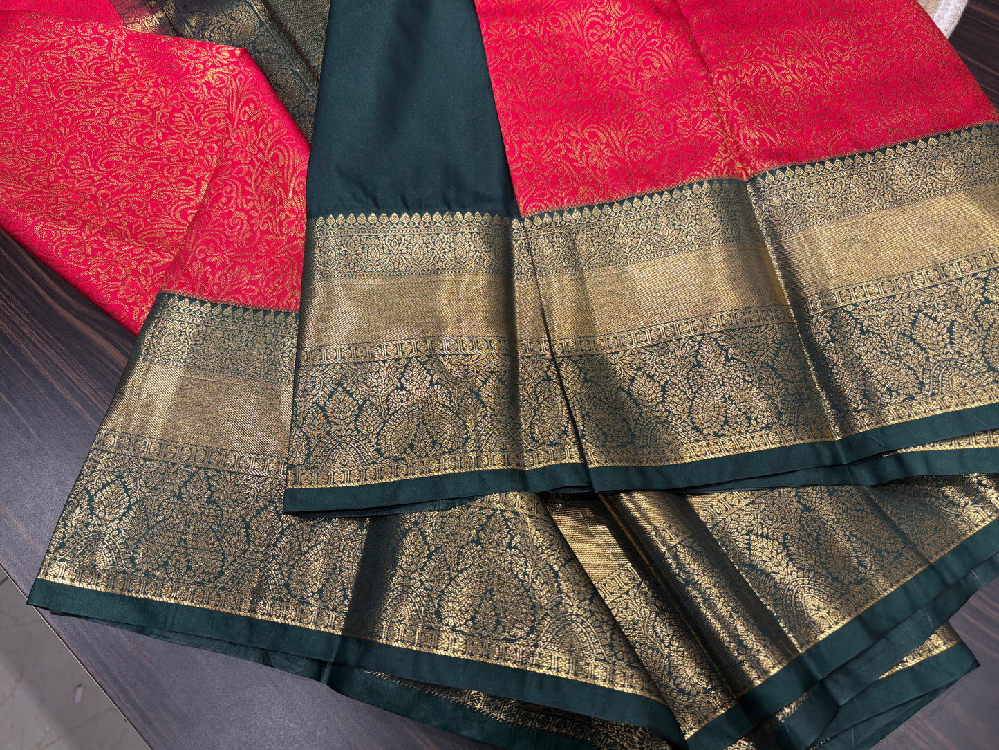 Semi Kanchipuram silk