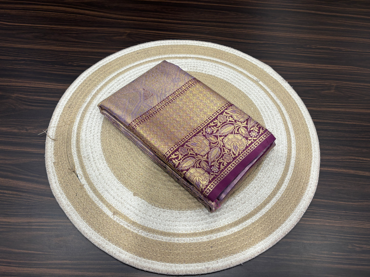 Semi Kanchipuram silk