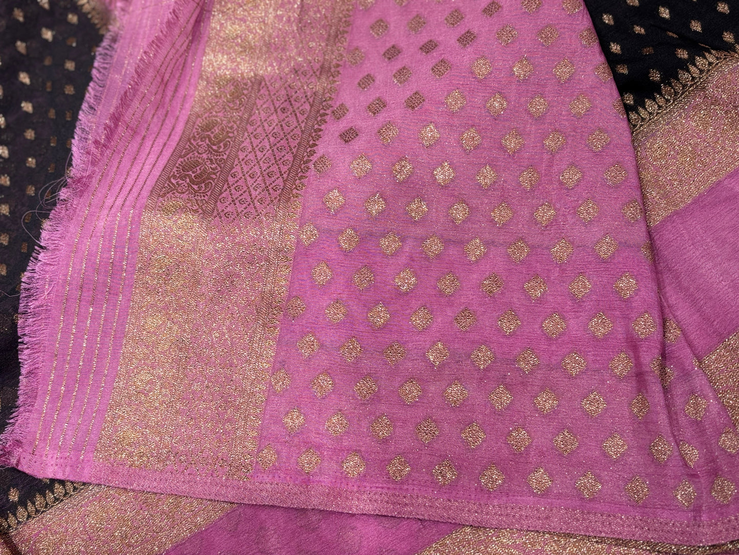 Chiffon georgette saree