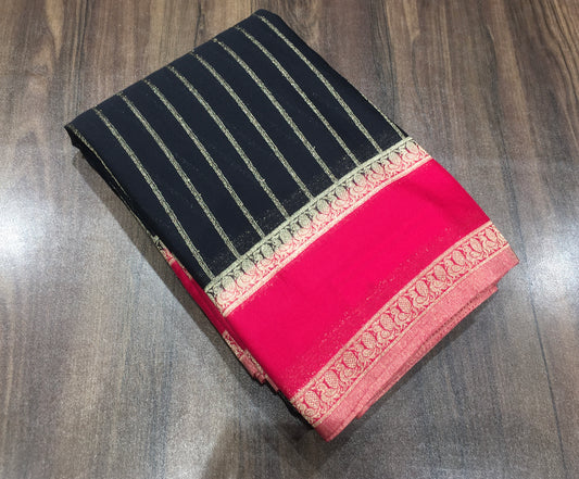 Semi Mysore Crape Silk