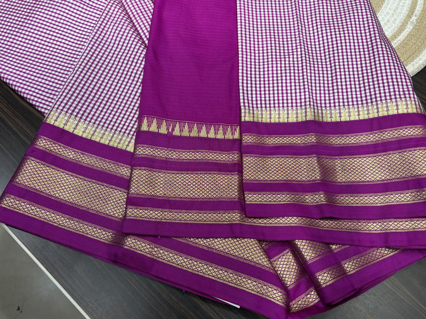 Semi Kanchipuram silk