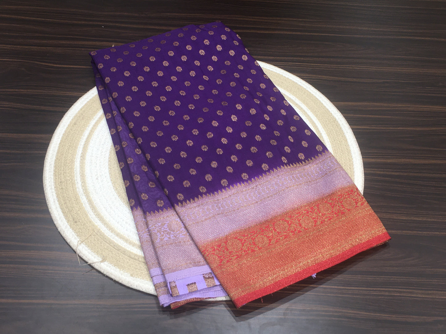 Semi kaddi georgette