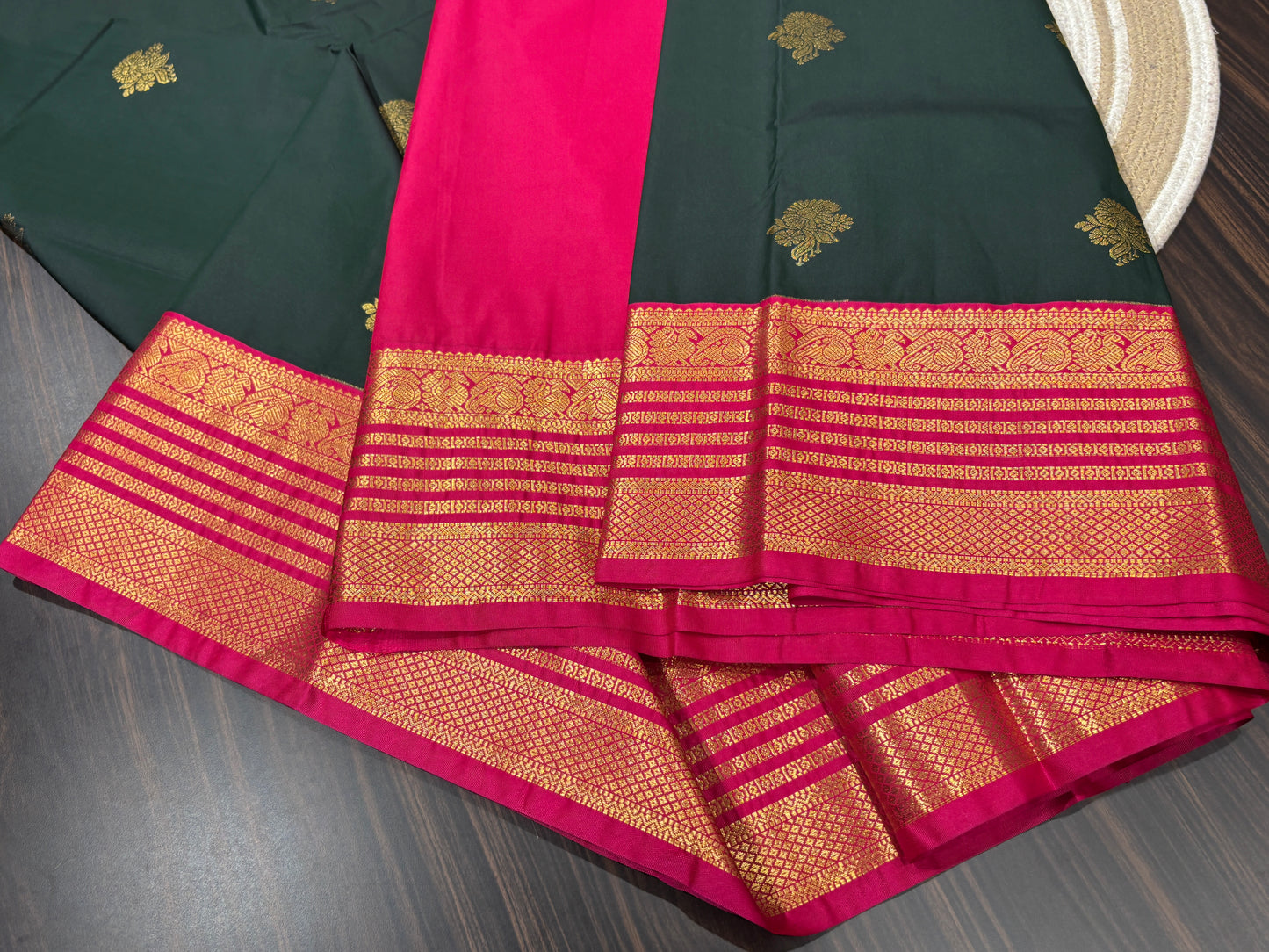 Semi Kanchipuram silk