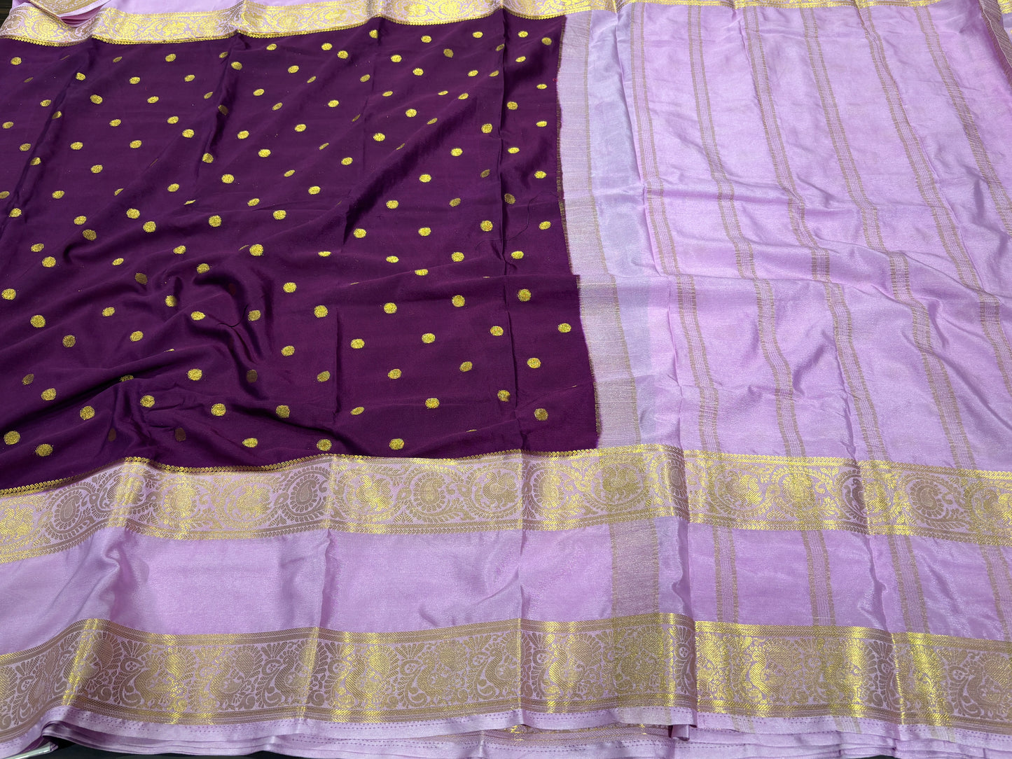 Semi Mysore crape