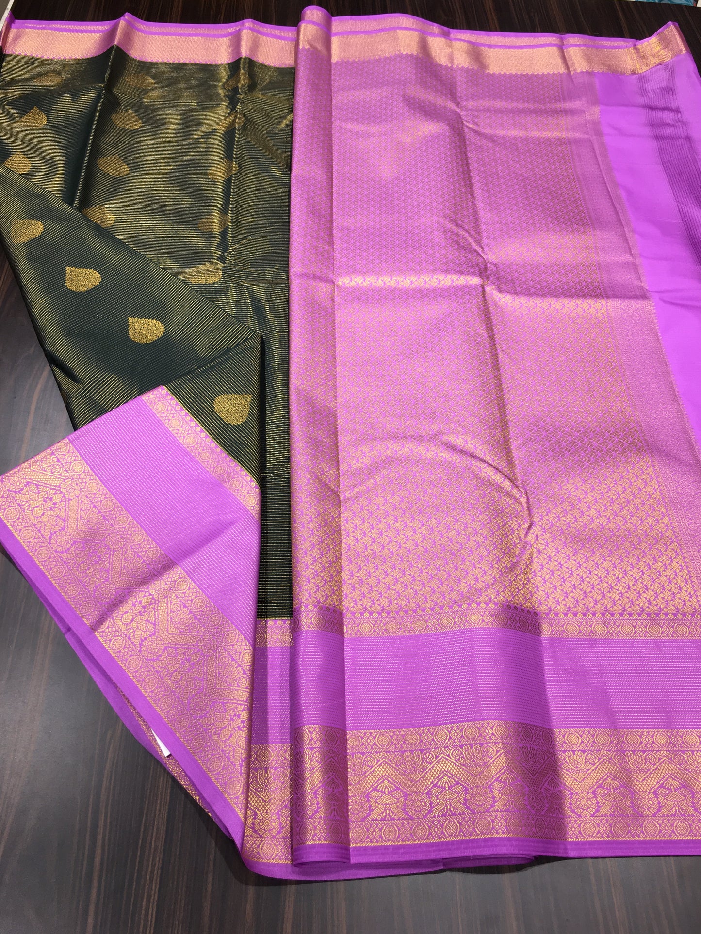 Semi Kanchipuram silk