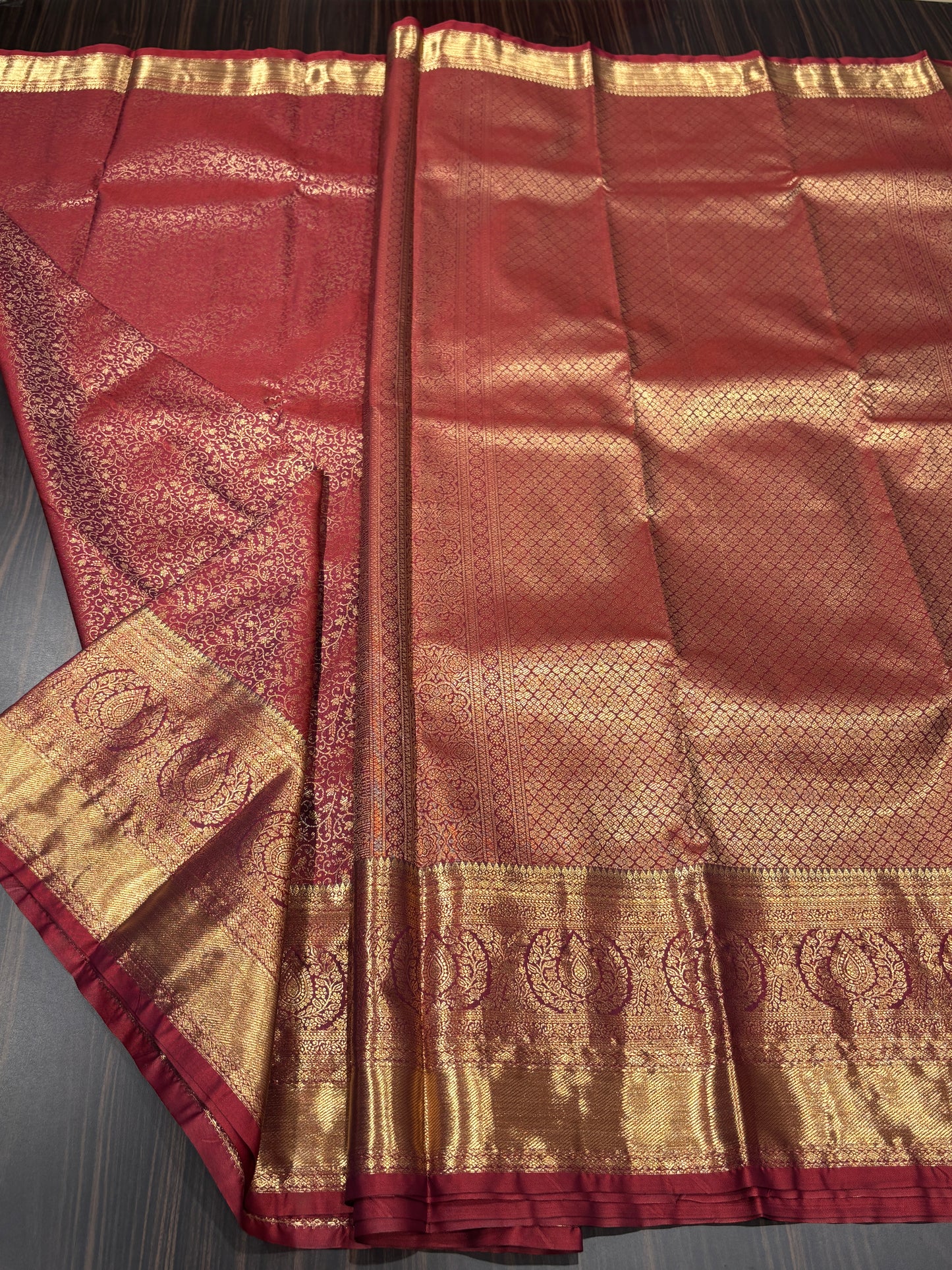 Semi Kanchipuram silk