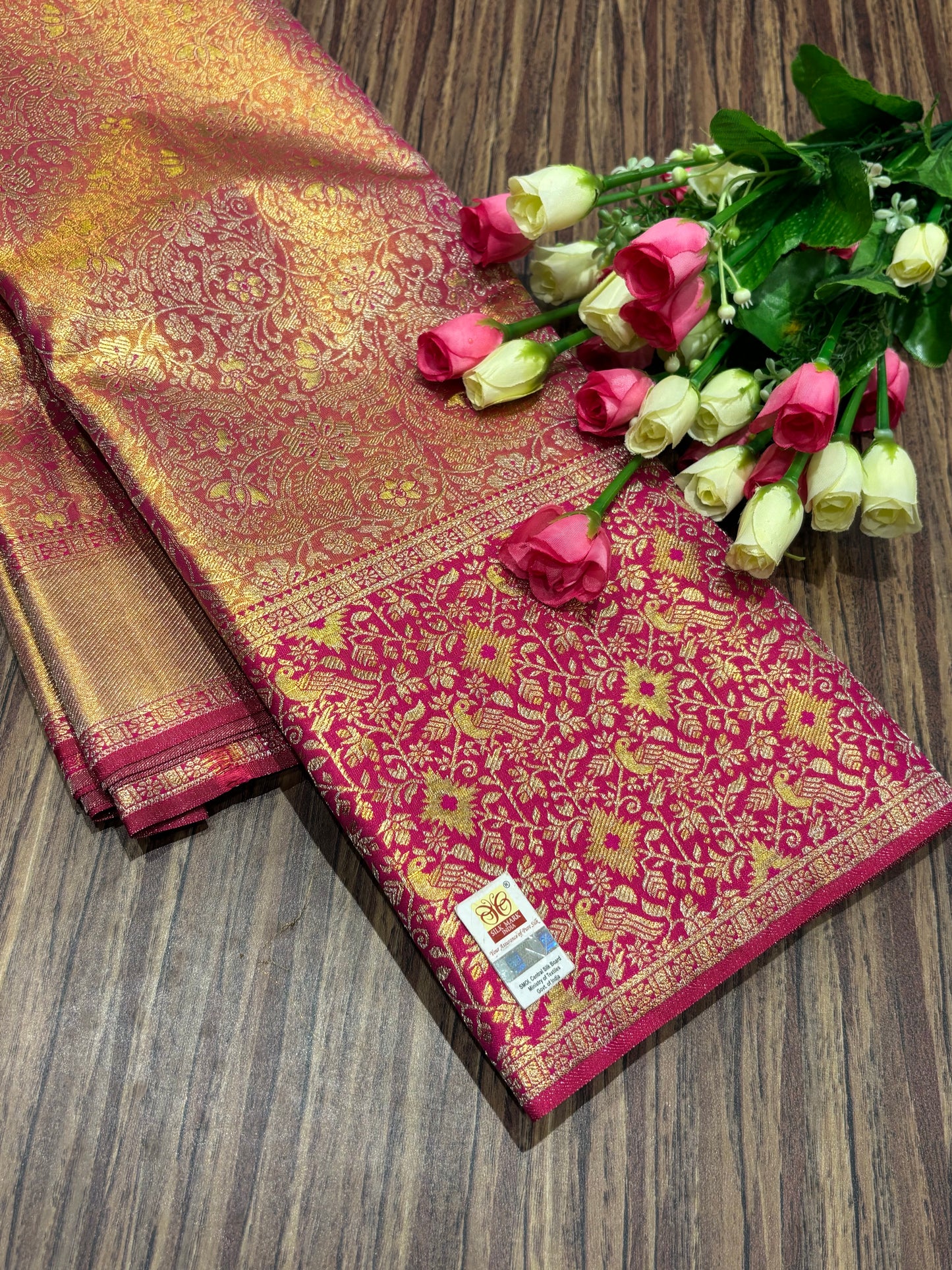 Pure Kanchipuram silk