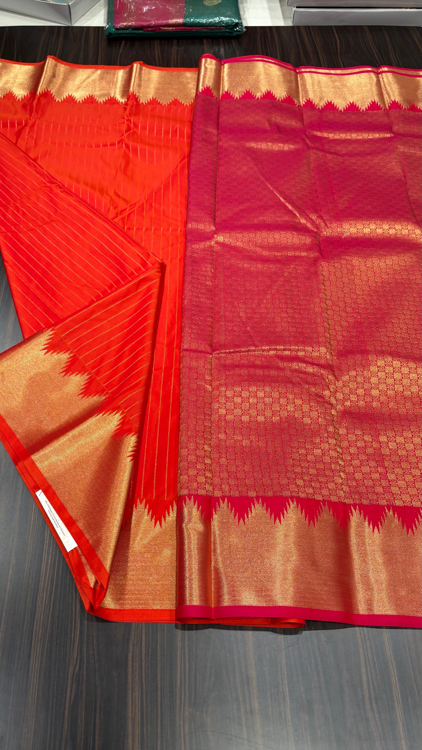 Semi Kanchipuram silk