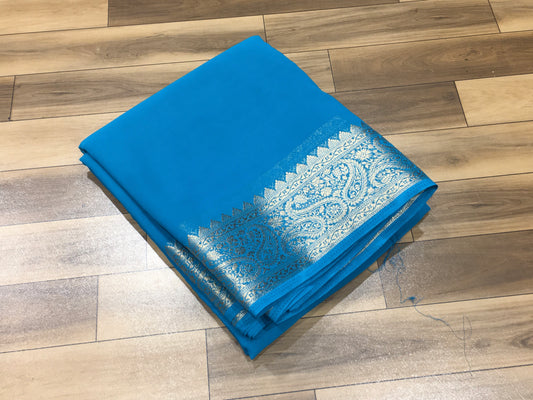 Semi Mysore crape silk