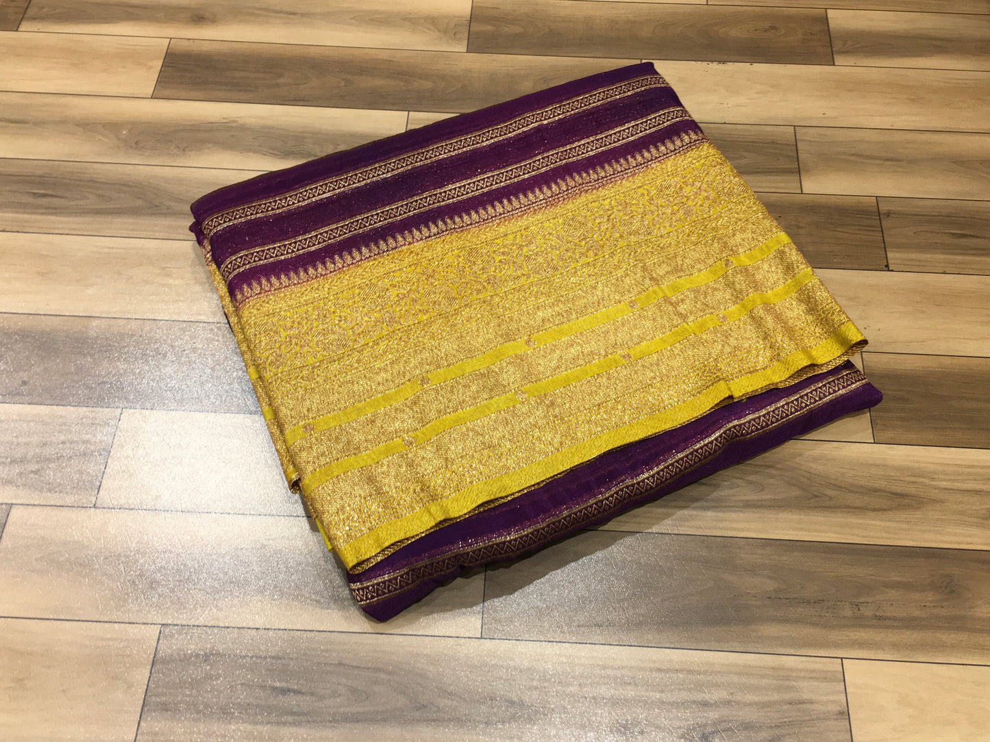 Dupion silk saree