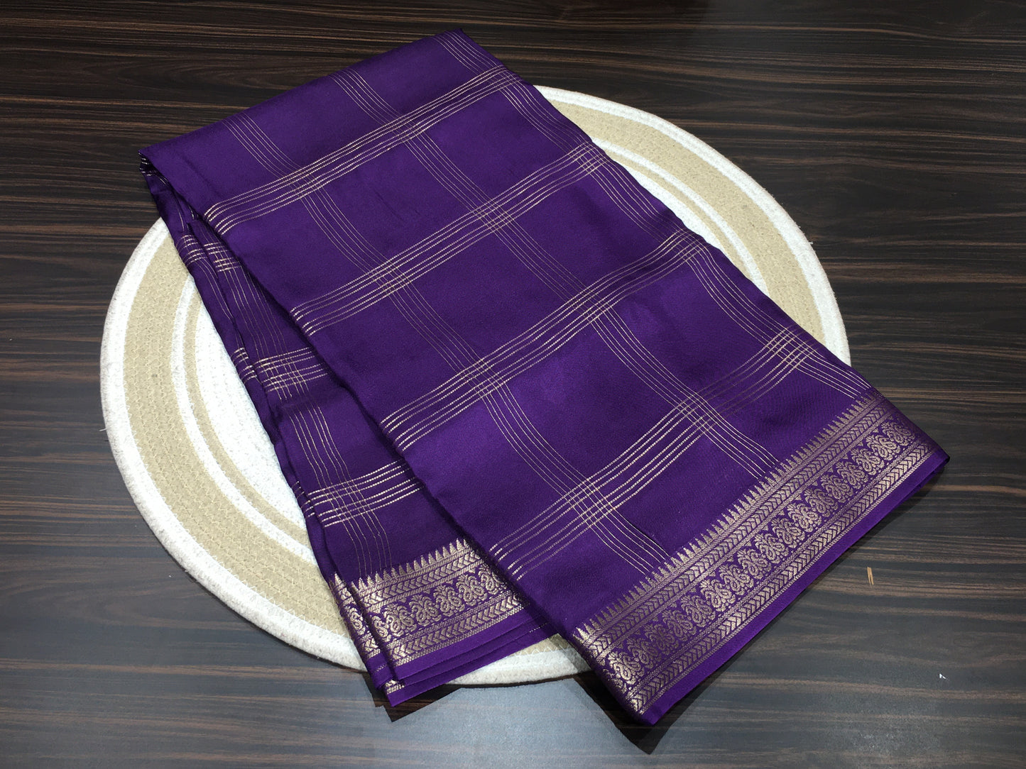 Semi Mysore crape