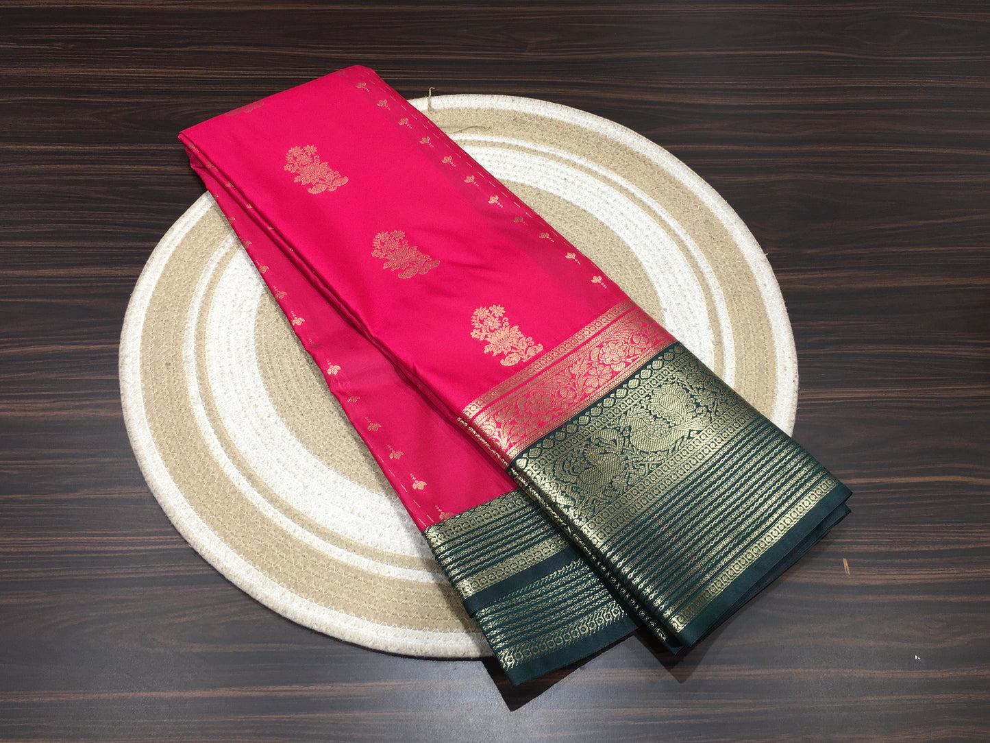 Semi Kanchipuram silk