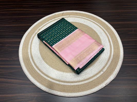 Semi Kanchipuram silk