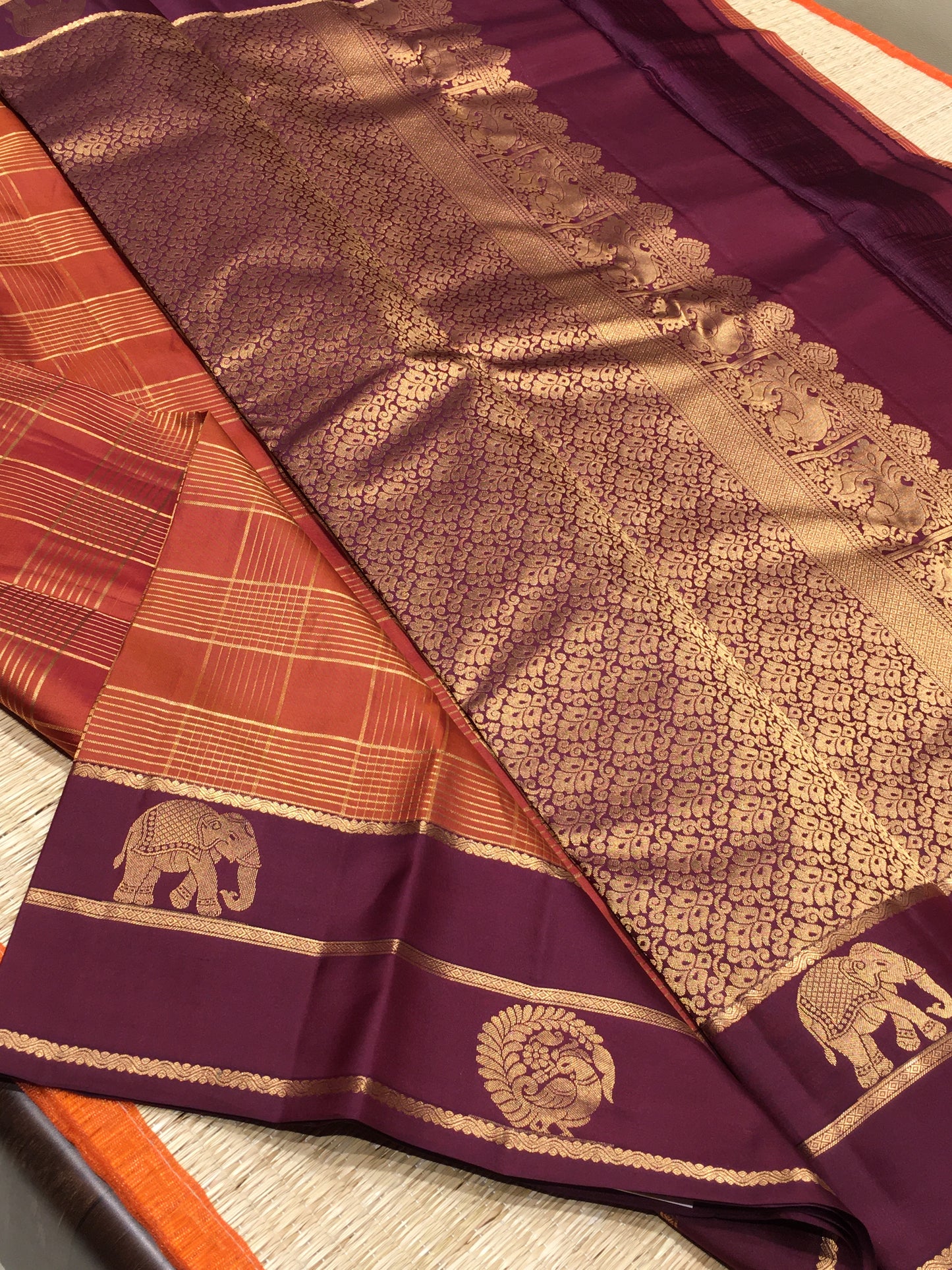 Pure Kanchipuram silk