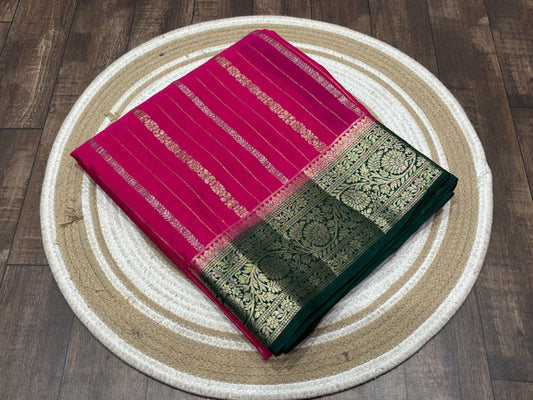 Semi Mysore crape