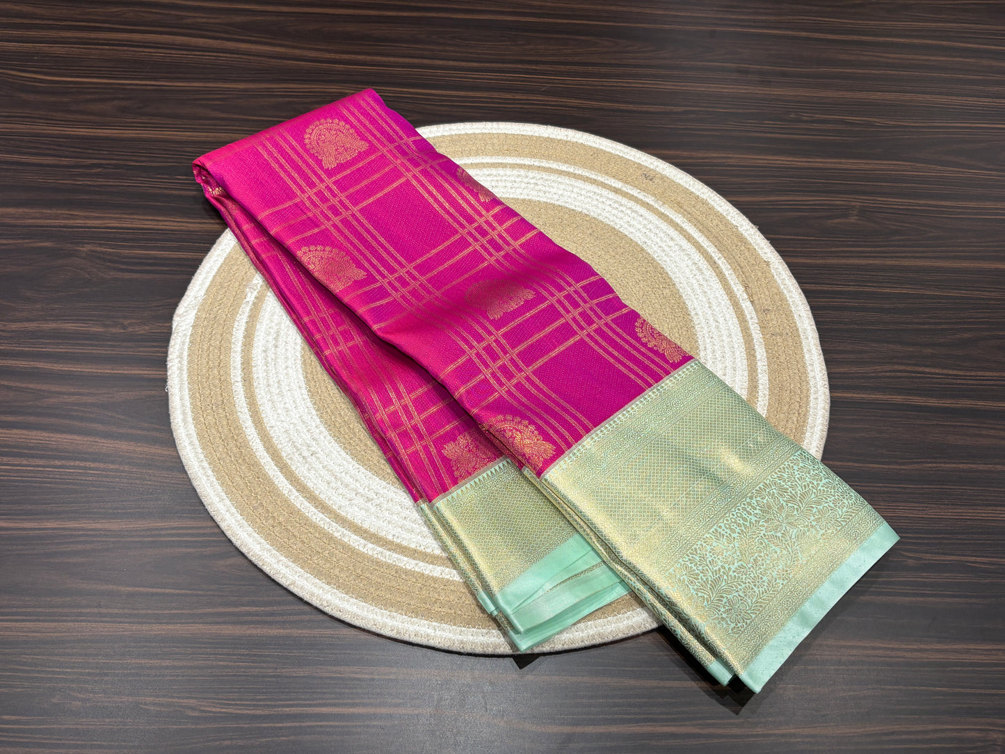 Semi Kanchipuram silk