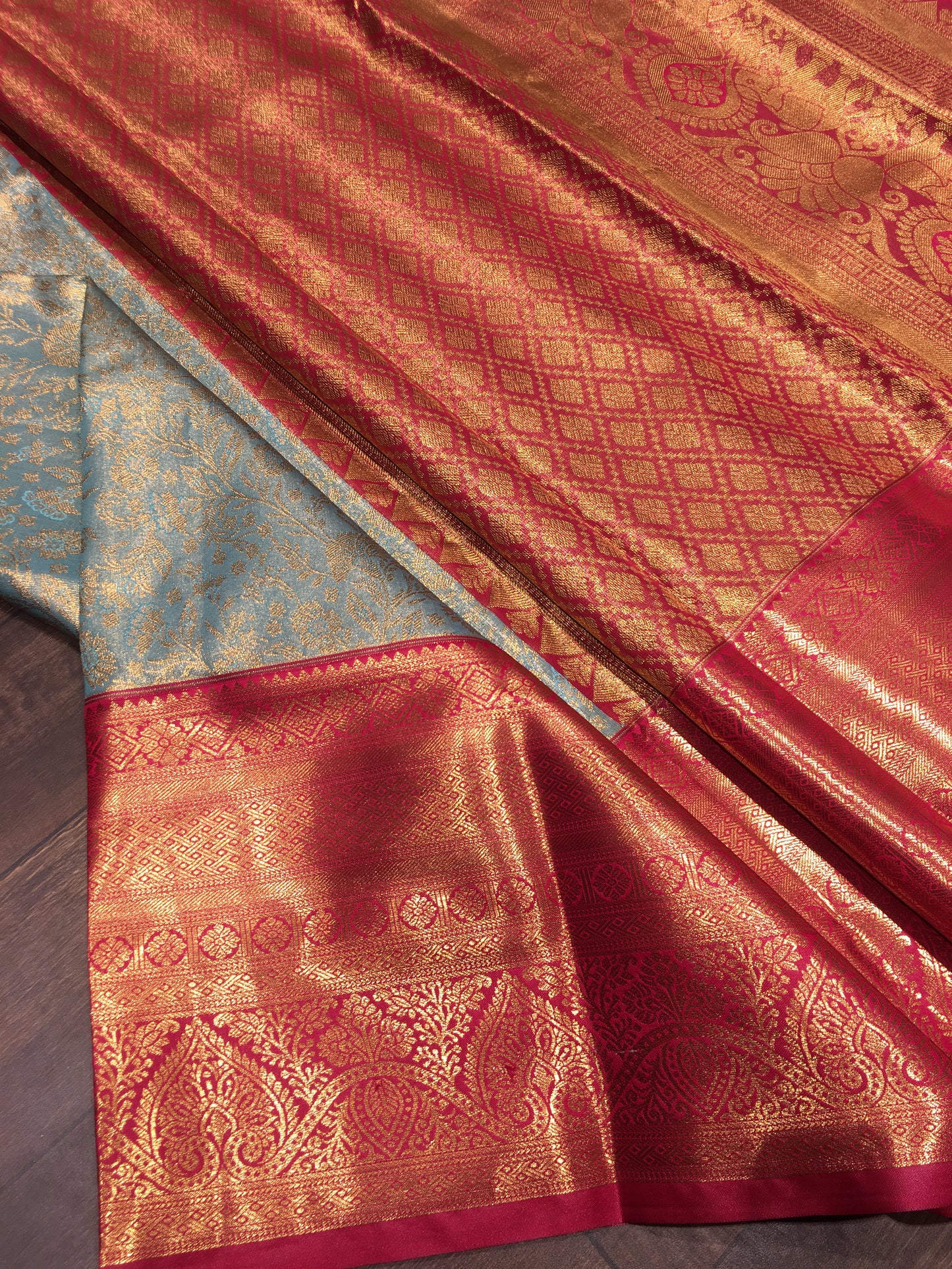 Semi Kanchipuram tissue